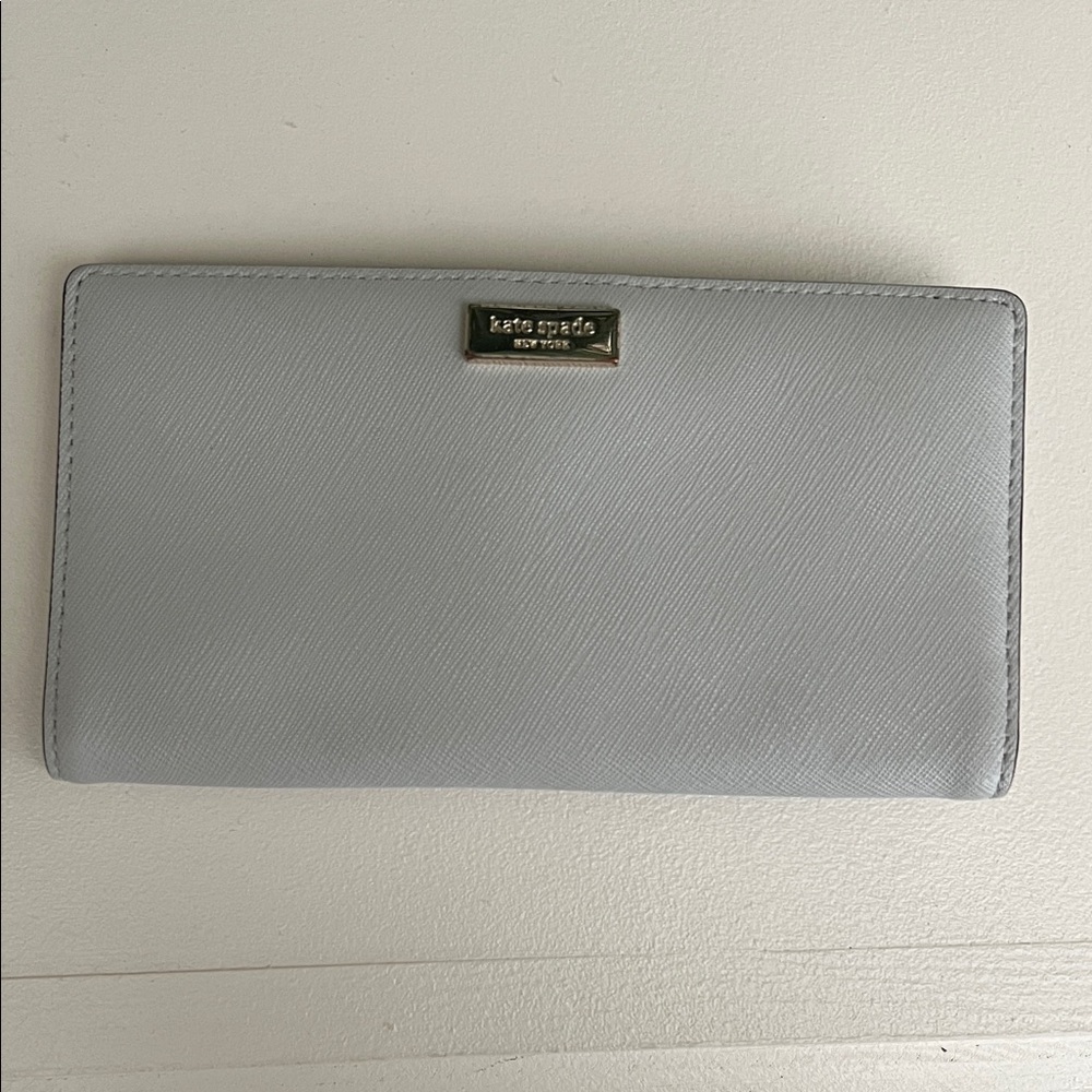 Kate Spade Soft Gray Clutch